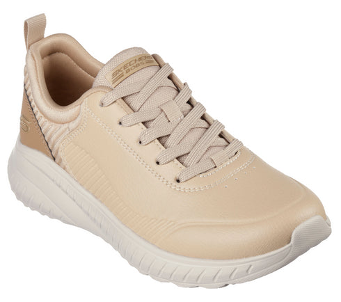 Pantofi sport, dama, SKECHERS BOBS SQUAD CHAOS-HEELING ALIVE 117235-NAT crem, piele ecologica